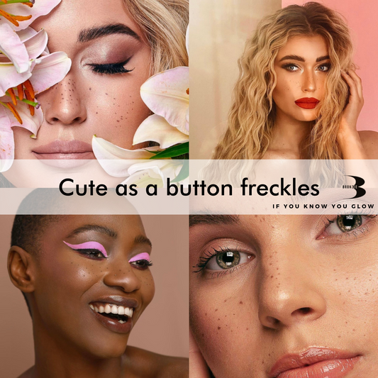 The freckle trend is still going strong