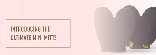 Introducing Bronzie's Mini Tanning Mitts