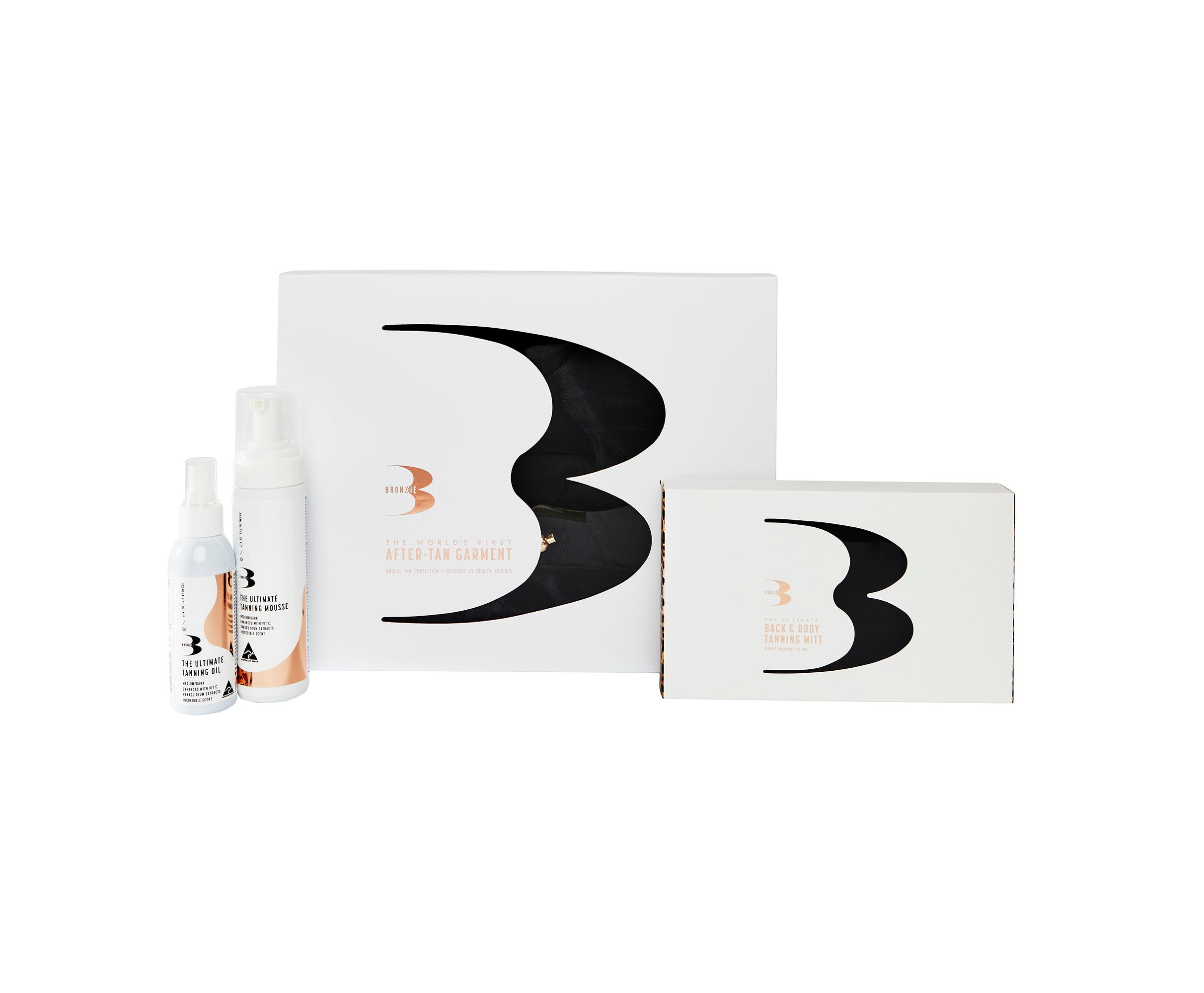 Fake Tan Gift Sets Includes Fake Tans, Back Tan Applicators & More! bronzieuk